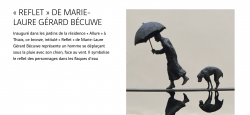 Sculpture Reflet pour Vinci Immobililer